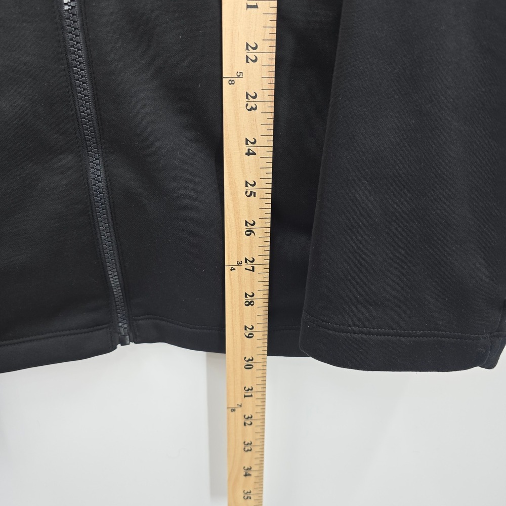 Dunkin Donuts Employee Uniform Set Black Full Zip Jacket and Visor Mens Large - Picture 4 of 11